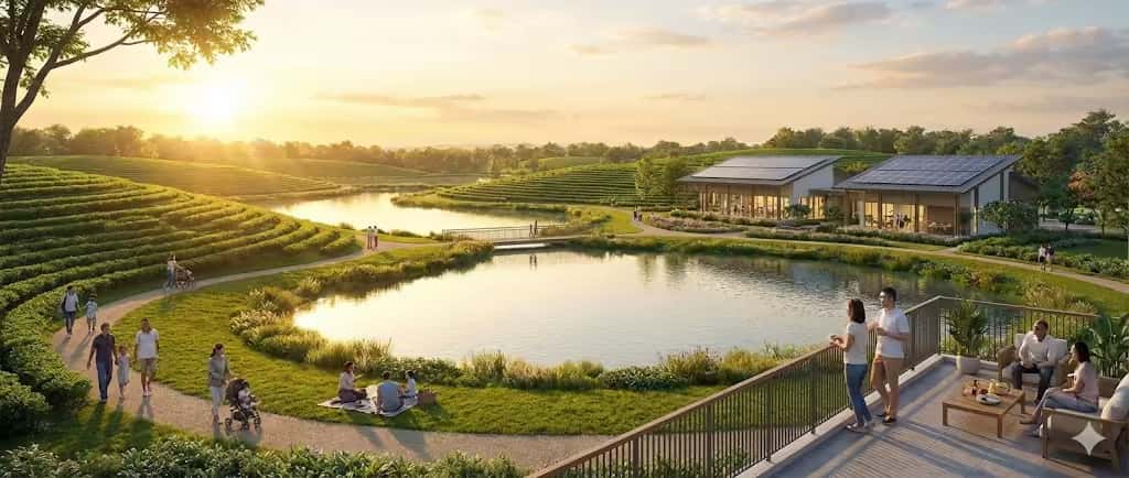 Green Lakes gallery background